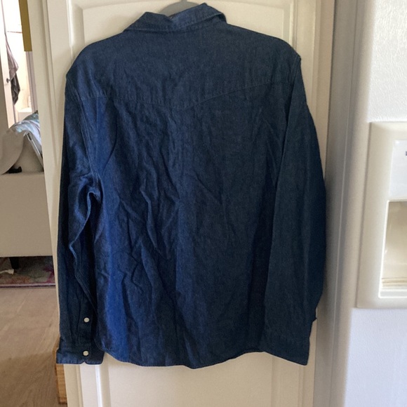 BDG Denim Utlity Western Shirt men medium  Urban Outfitters - Picture 6 of 6